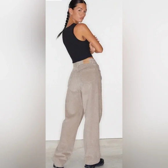 Motel Rocks Parallel Jeans In Corduroy - Picture 3 of 16